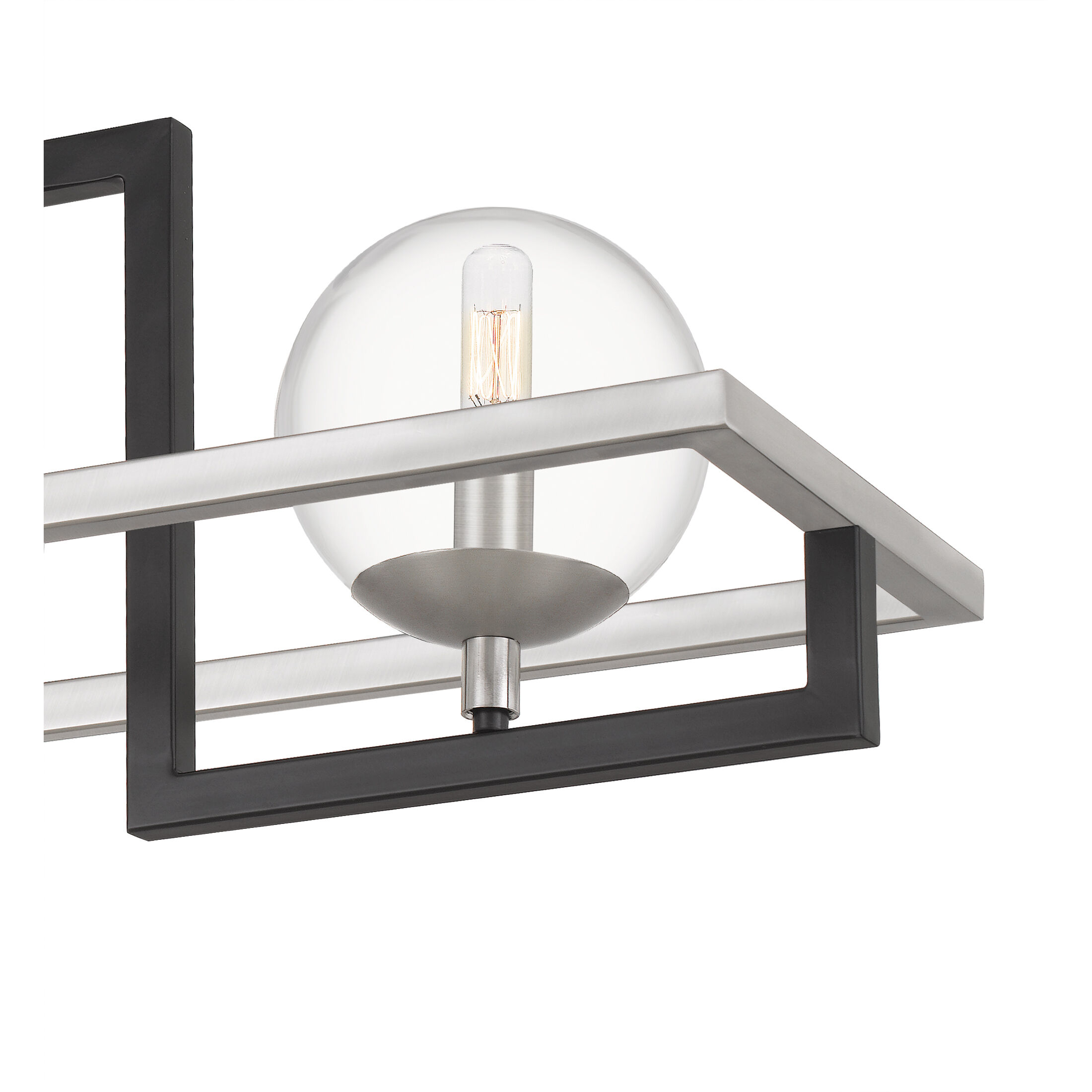 Kane 4 Light 40 inch Earth Black Island Chandelier Ceiling Light