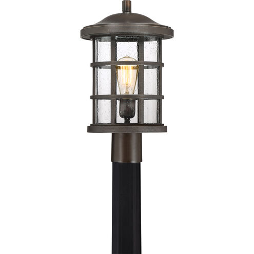 Crusade 1 Light 17 inch Palladian Bronze Outdoor Post Lantern