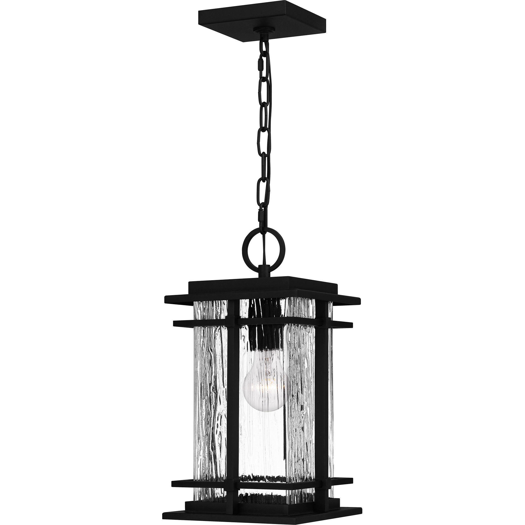 McAlister 1 Light 16 inch Earth Black Outdoor Wall Lantern