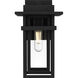 Morgan 1 Light 12 inch Earth Black Outdoor Wall Lantern