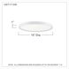 Outskirts LED 15 inch Fresco Flush Mount Ceiling Light in Italian Fresco