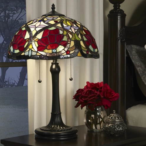 Quoizel TF879T Larissa 23 inch 75 watt Vintage Bronze Table Lamp Quoizel TF879T Larissa 23 inch 75 watt Vintage Bronze Table Lamp