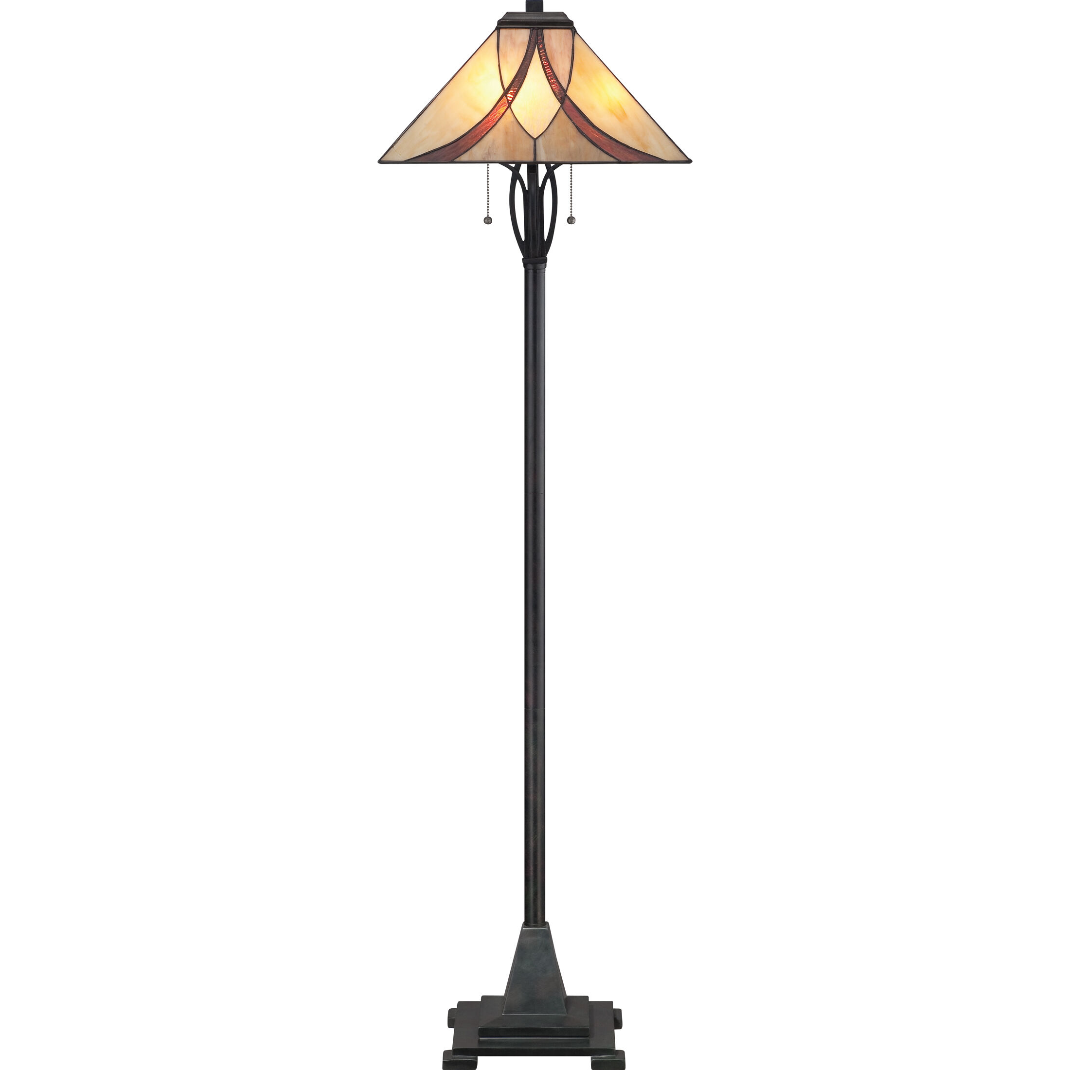 Quoizel TFAS9360VA Asheville 60 inch 100 watt Valiant Bronze Floor Lamp Portable Light Naturals