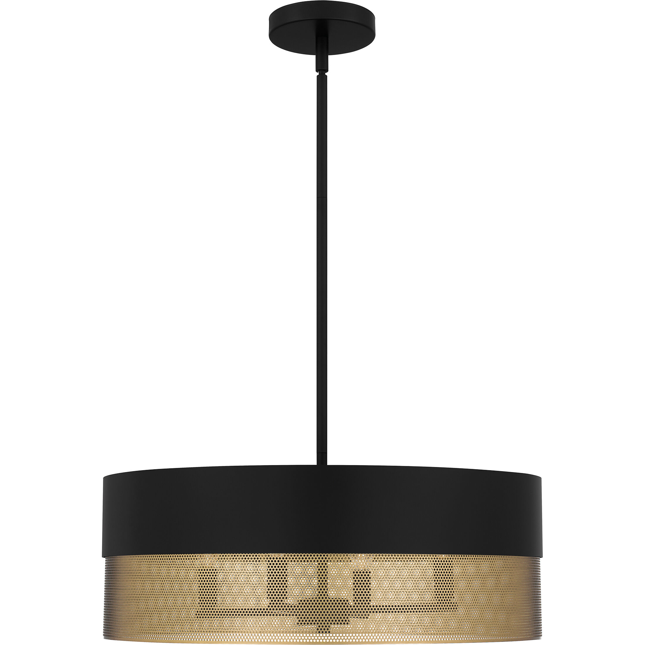 Alani 4 Light 20 inch Matte Black Pendant Ceiling Light