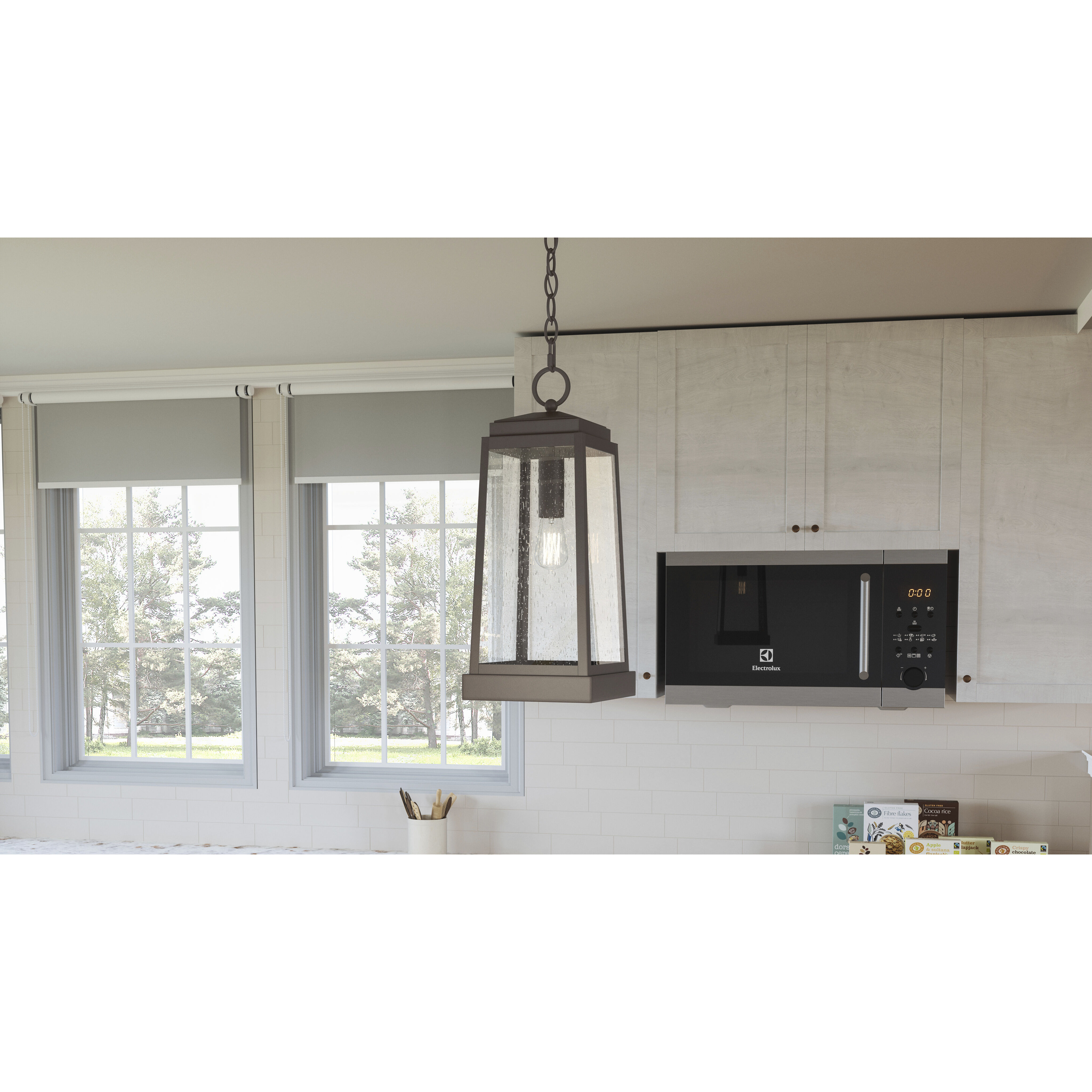 Ravenel 1 Light 8 inch Western Bronze Mini Pendant Ceiling Light, Small