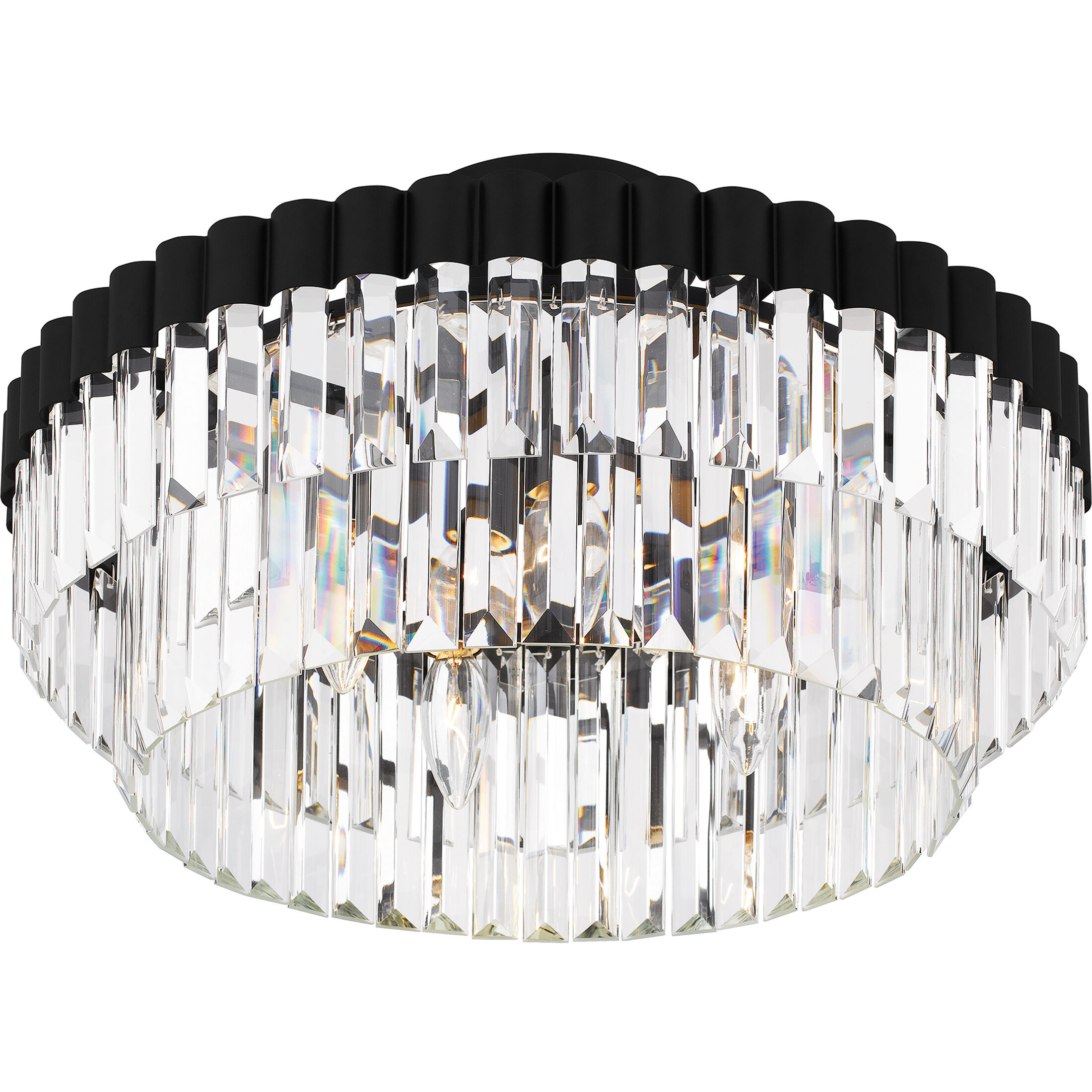 女性が喜ぶ♪ Quoizel QSF6742MBK Starlight 4 Light 18.5 inch Matte Black アクセサリー