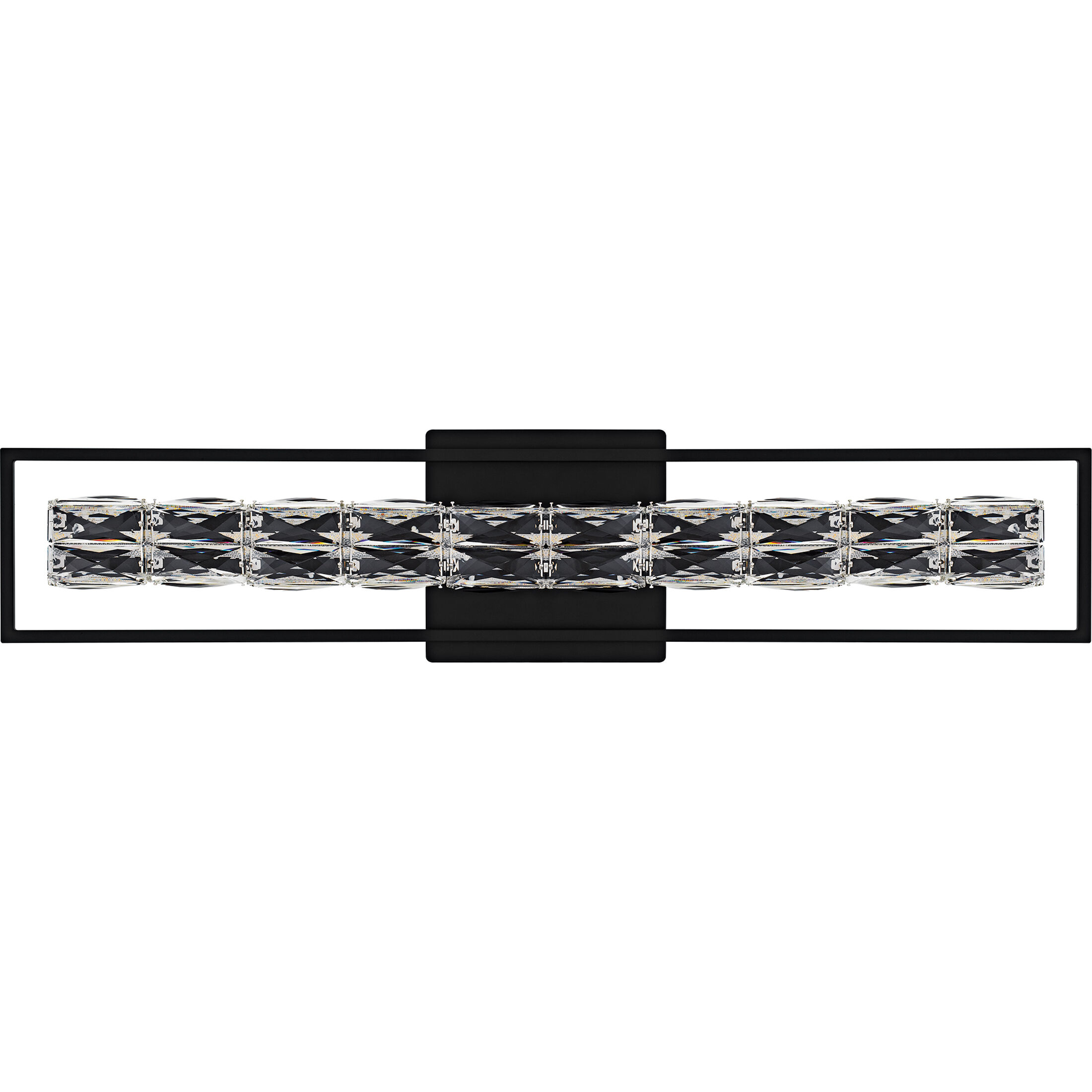 Dazzle LED 33.25 inch Matte Black Bath Light Wall Light, Large