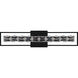Dazzle LED 33.25 inch Matte Black Bath Light Wall Light, Large