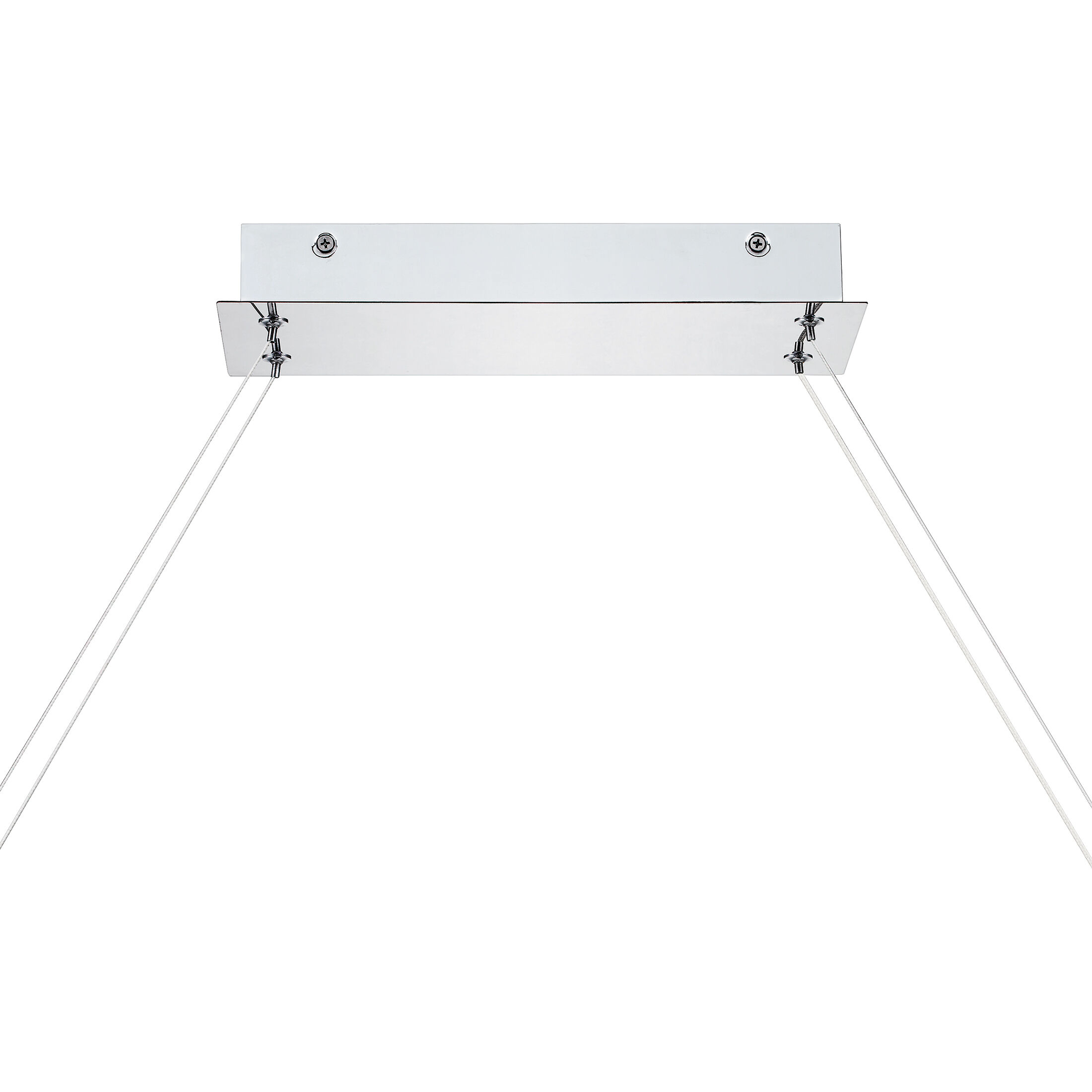 Saratoga 38 inch Polished Chrome Island Light Ceiling Light