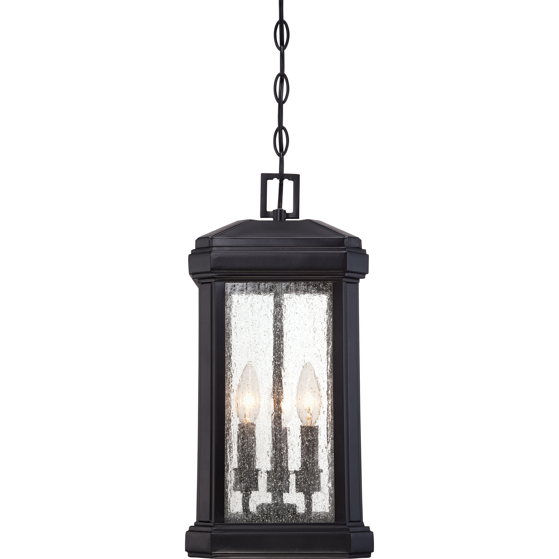 Trumbull 3 Light 8.5 inch Mystic Black Mini Pendant Ceiling Light, Small