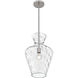 Hollis 1 Light 12 inch Brushed Nickel Pendant Ceiling Light