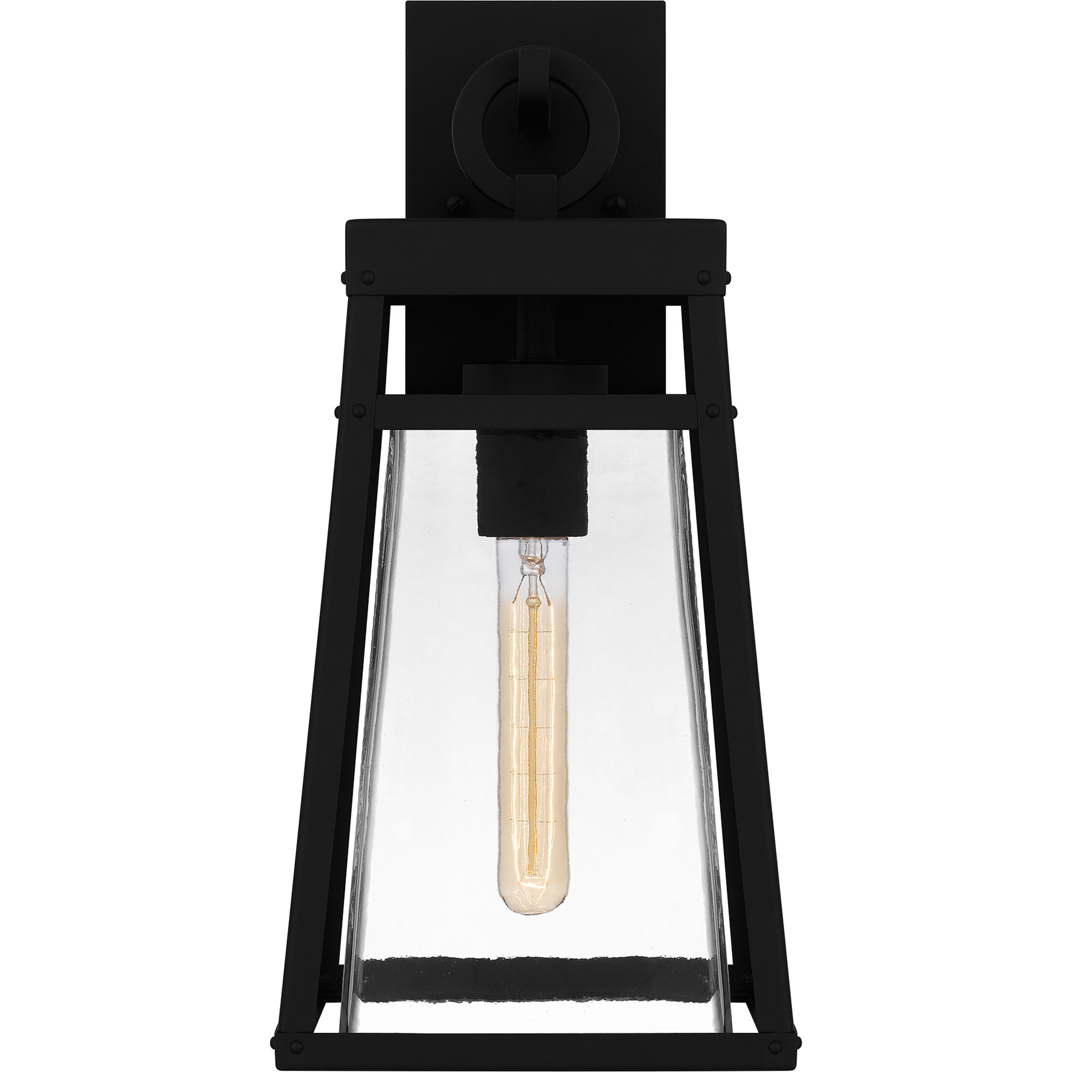 Quoizel GFY8408MBK Godfrey 1 Light 17 inch Matte Black