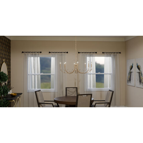 Heiress 8 Light 40 inch Bronze Gold Chandelier Ceiling Light
