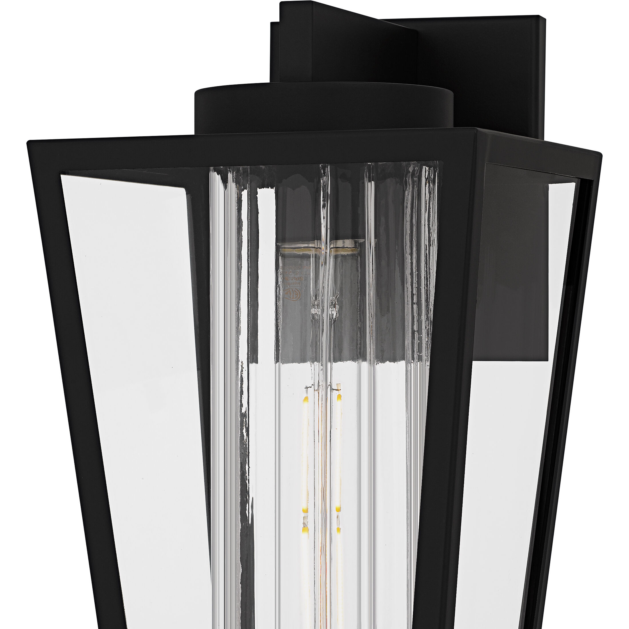 Jett 1 Light 13.5 inch Matte Black Outdoor Wall Lantern, Medium