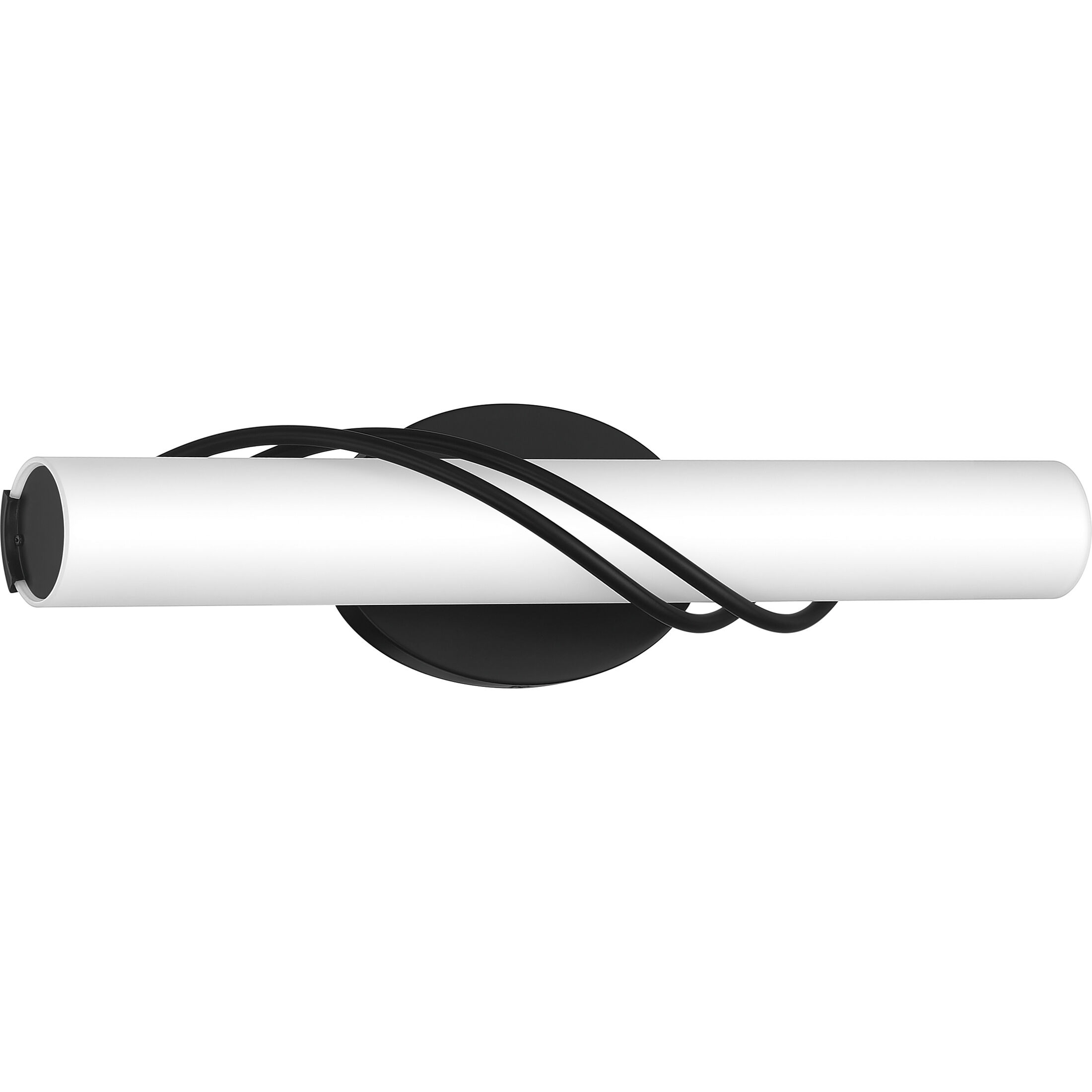 Serenade 19 inch Matte Black Bath Light Wall Light