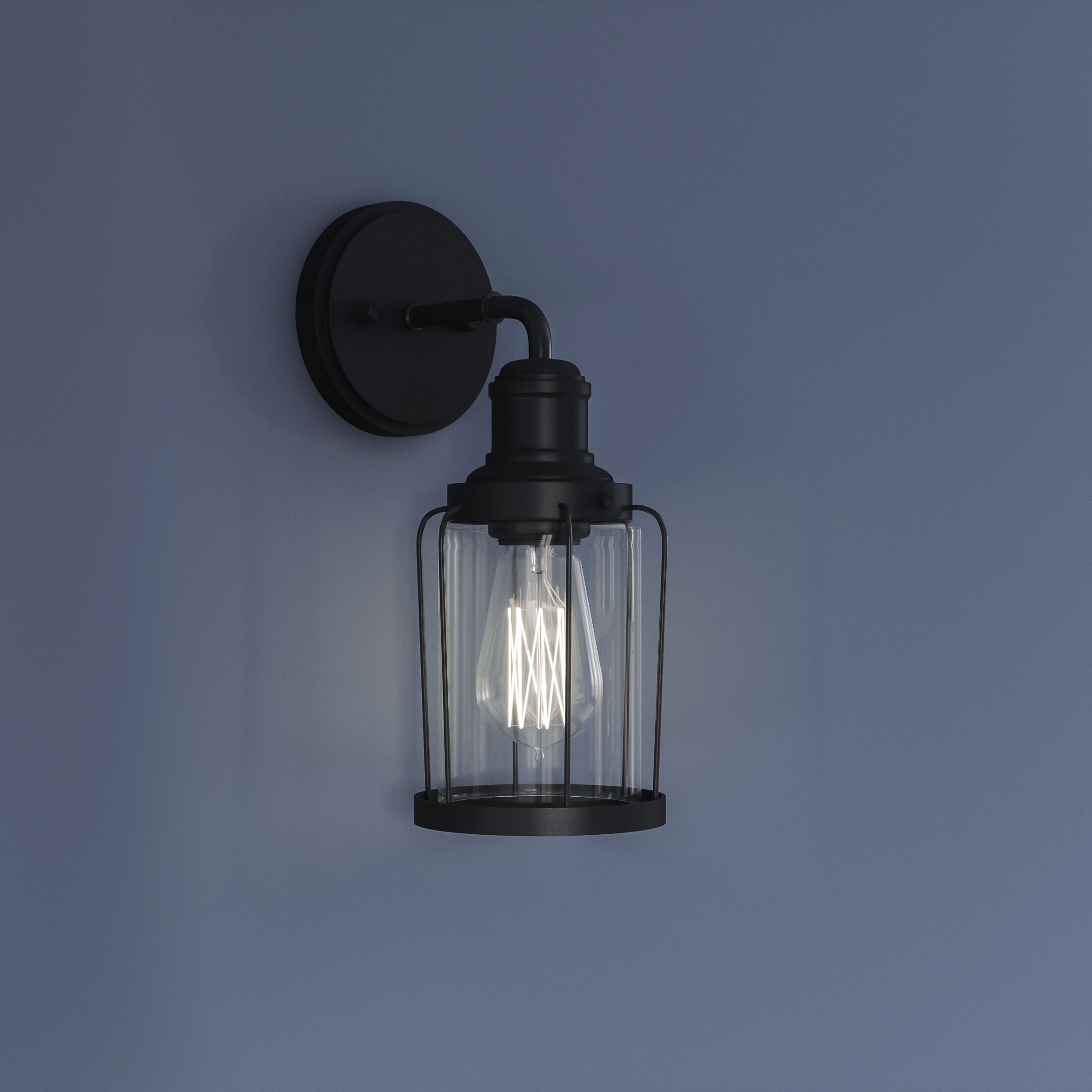 Ludlow 1 Light 5 inch Earth Black Wall Sconce Wall Light