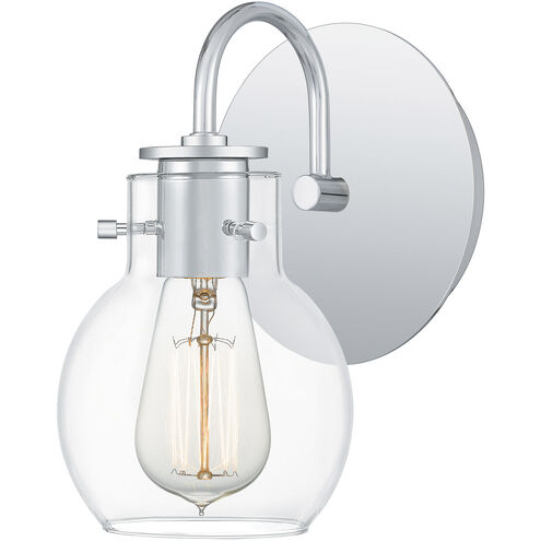 Andrews 1 Light 6 inch Polished Chrome Wall Sconce Wall Light