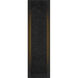 Onyx LED 24 inch Earth Black Outdoor Wall Lantern, Large