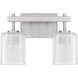 Brenthouse 2 Light 13.5 inch Brushed Nickel Bath Light Wall Light, Medium