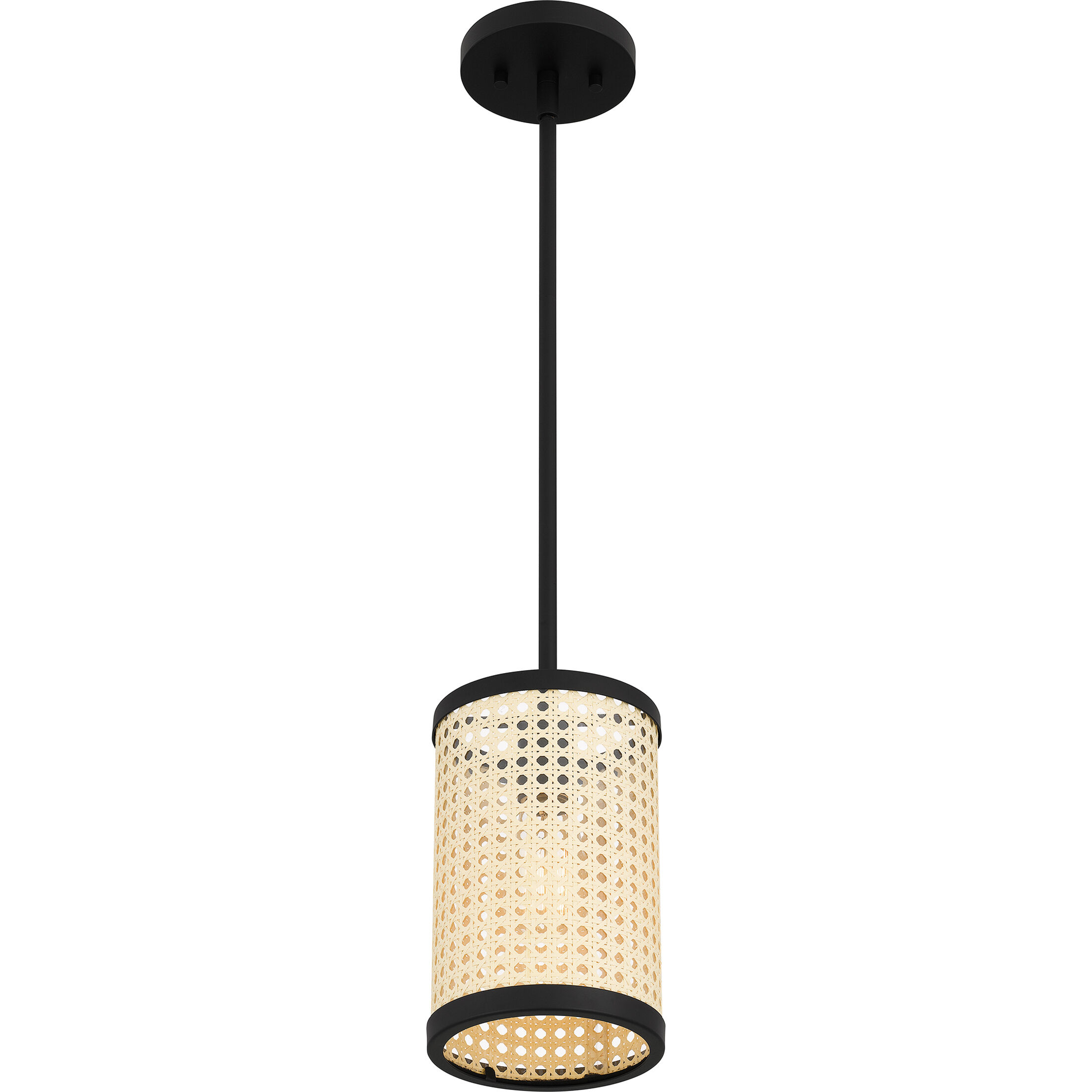 Syrah 1 Light 6 inch Matte Black Mini Pendant Ceiling Light
