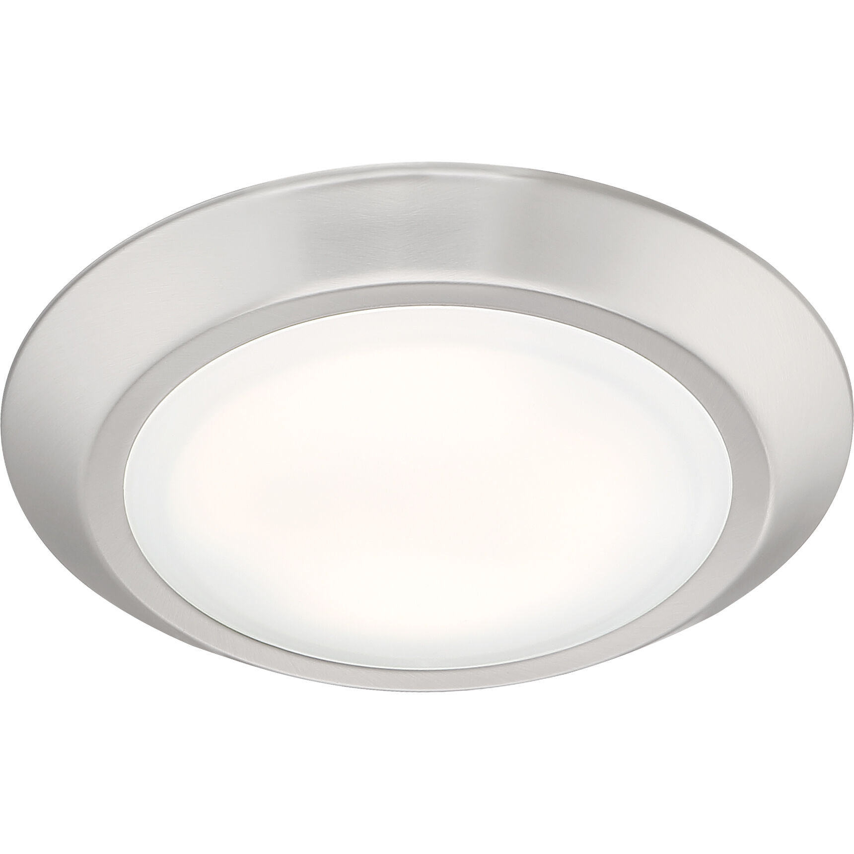 Verge LED 8 inch Brushed Nickel Flush Mount Ceiling Light