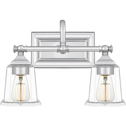 Nicholas 2 Light 15.00 inch Bathroom Vanity Light