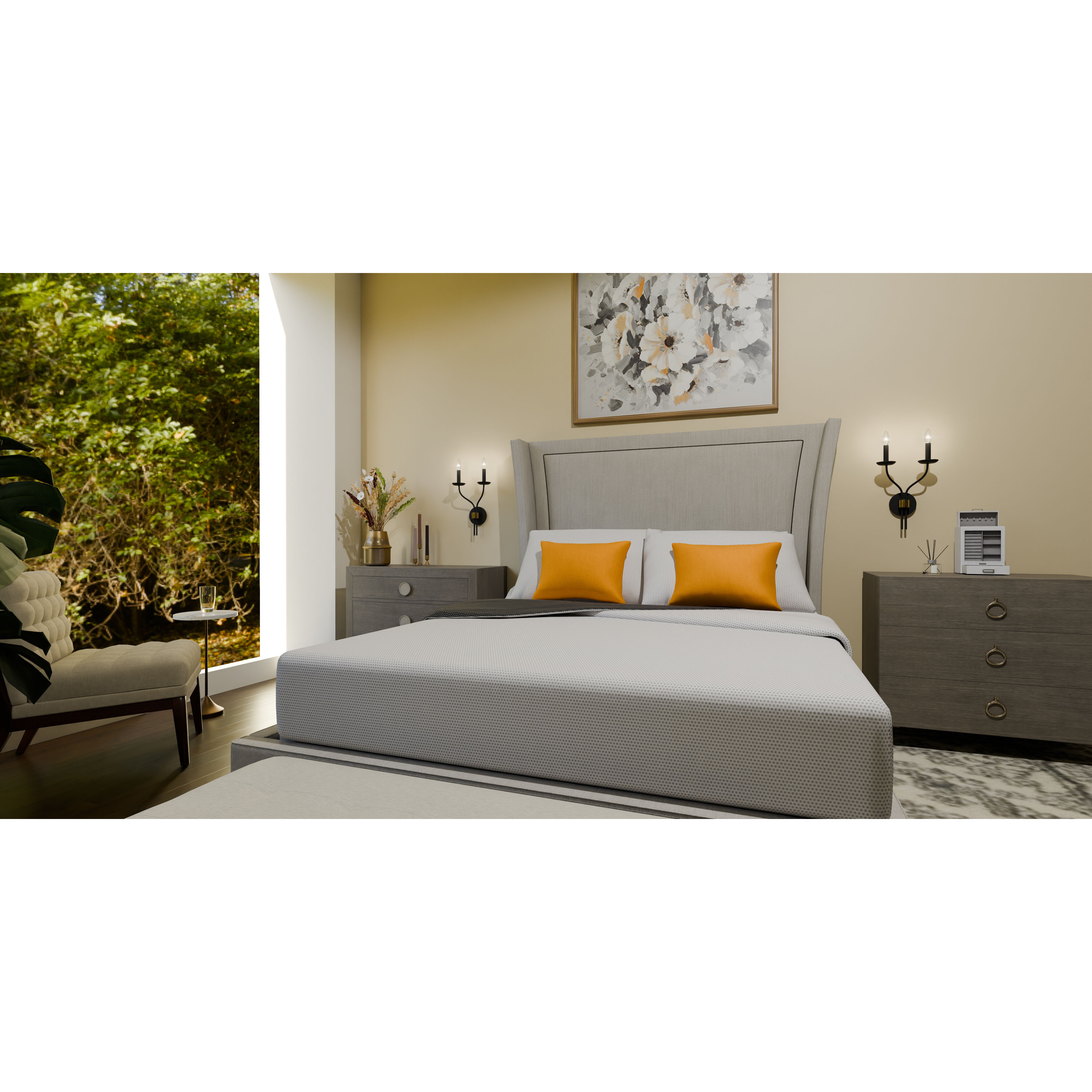 Margaret 2 Light 11 inch Matte Black Wall Sconce Wall Light, Small