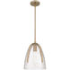 Whitmore 1 Light 10 inch Bronze Gold Mini Pendant Ceiling Light
