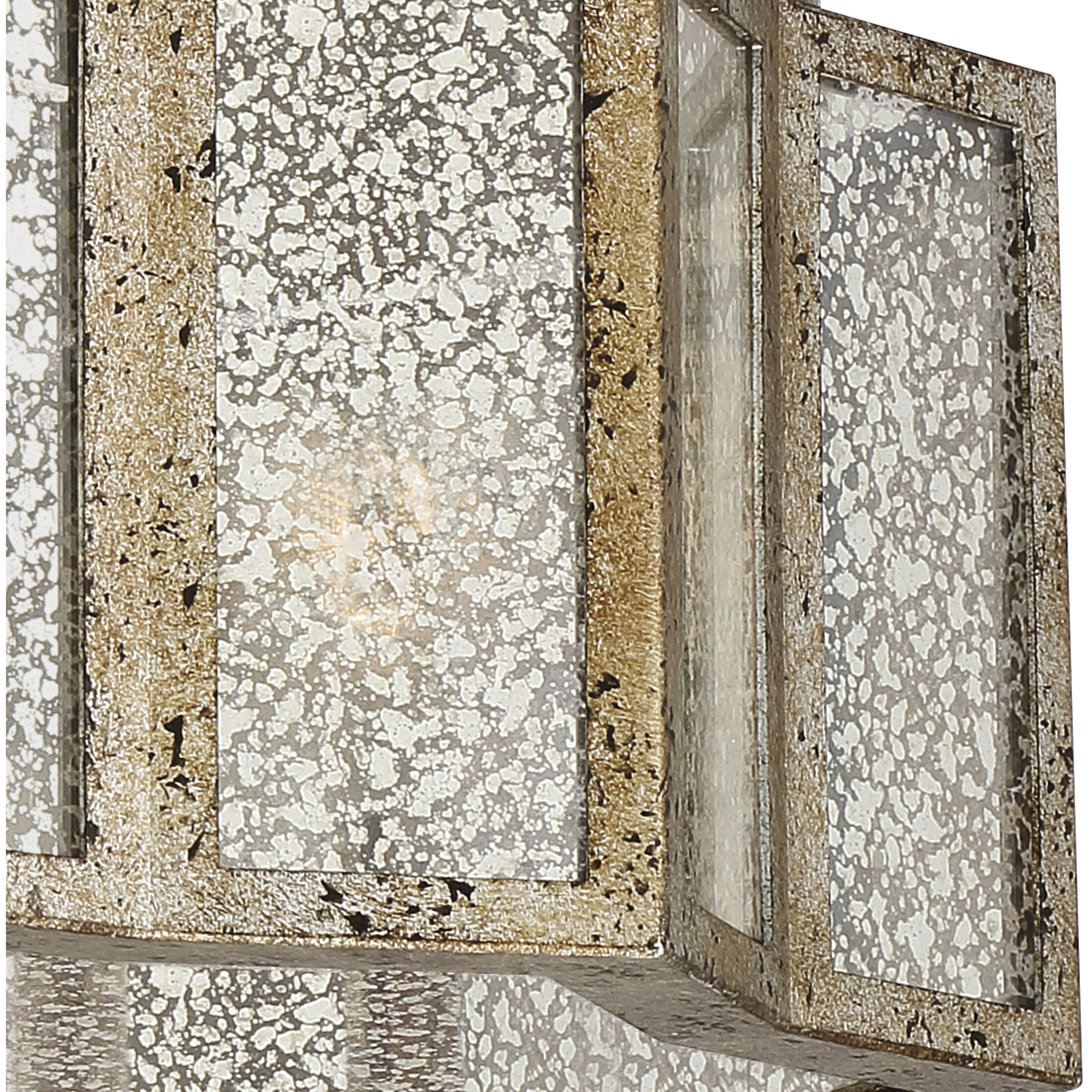 Shrine 3 Light 16 inch Aged Gold Flush Mount Ceiling Light