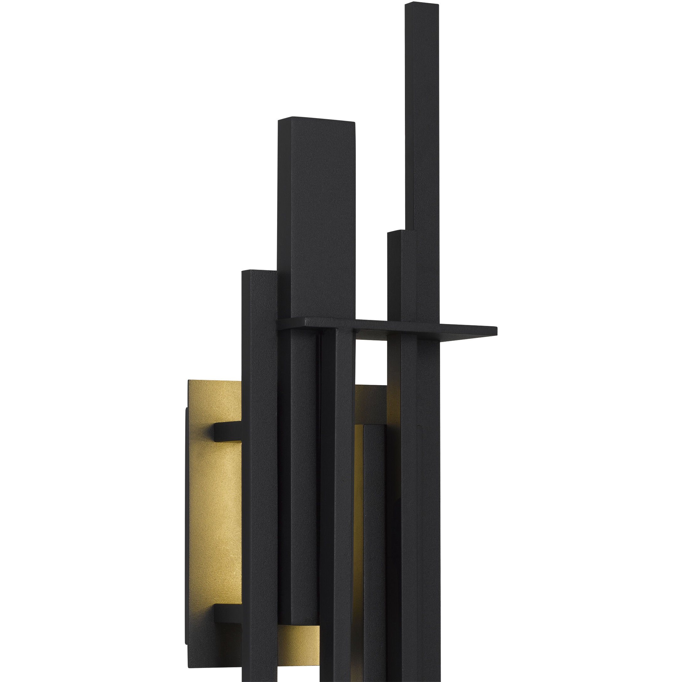 Newton LED 22 inch Earth Black Outdoor Wall Lantern