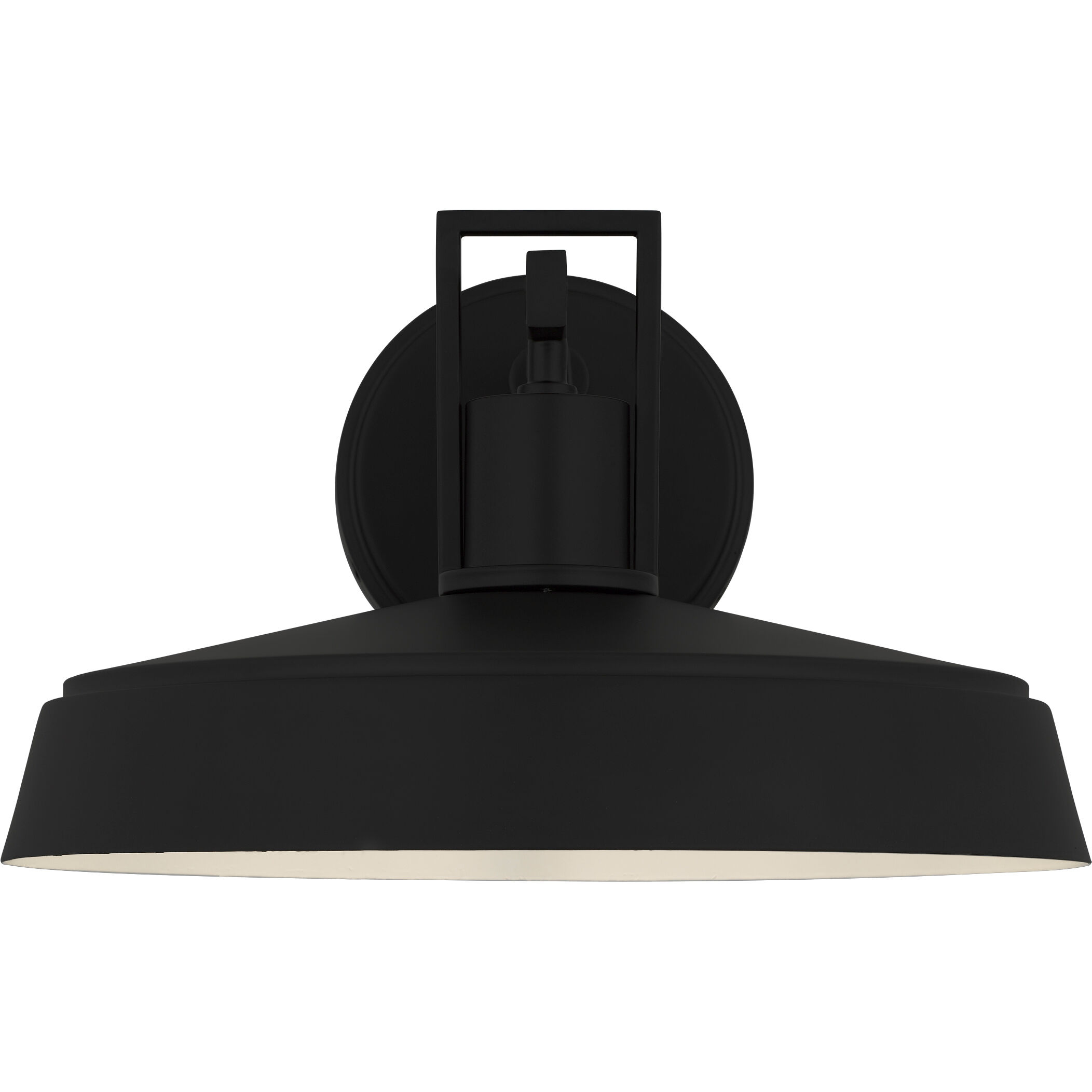 Karson 1 Light 9 inch Matte Black Outdoor Wall Lantern