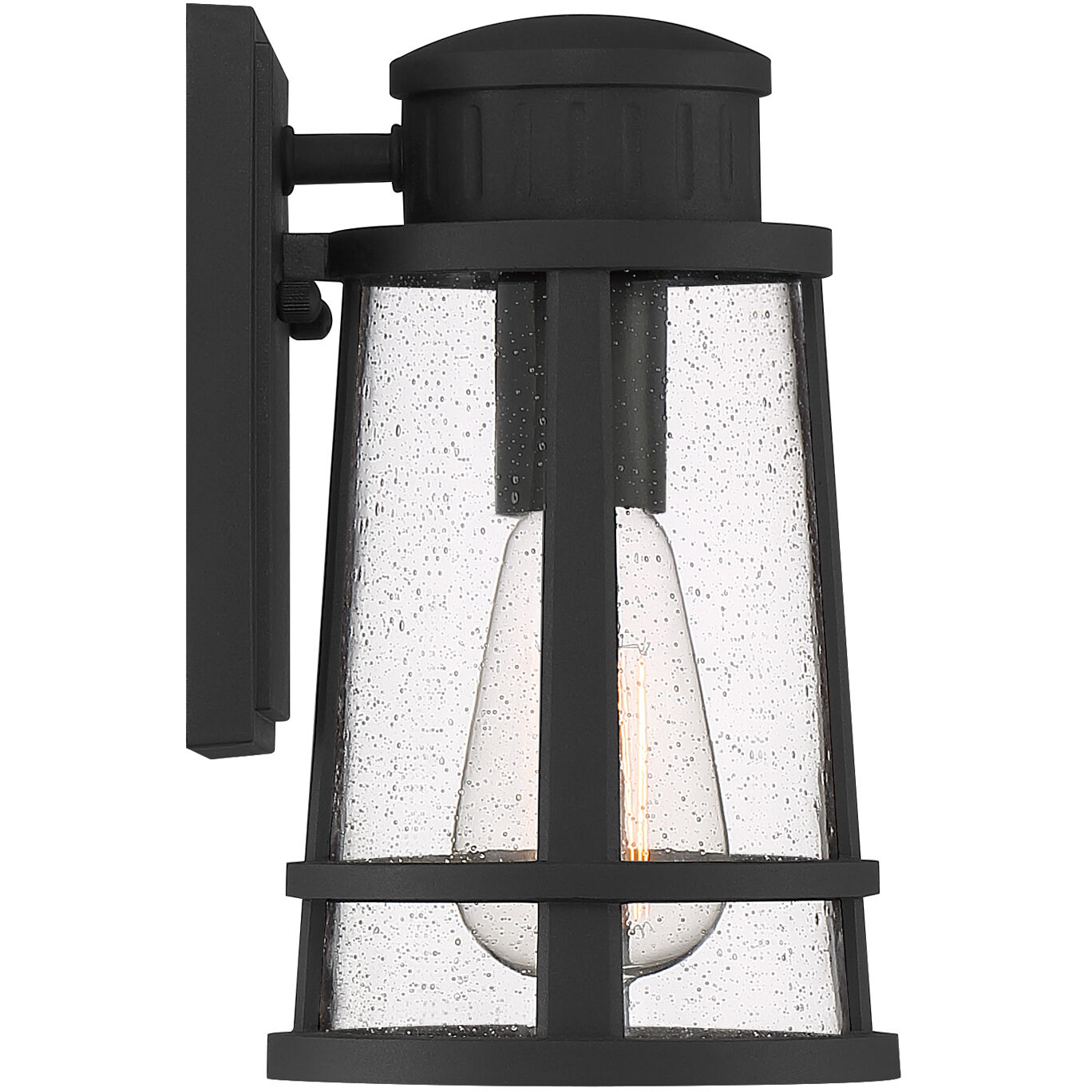 Dunham 1 Light 10 inch Earth Black Outdoor Wall Lantern