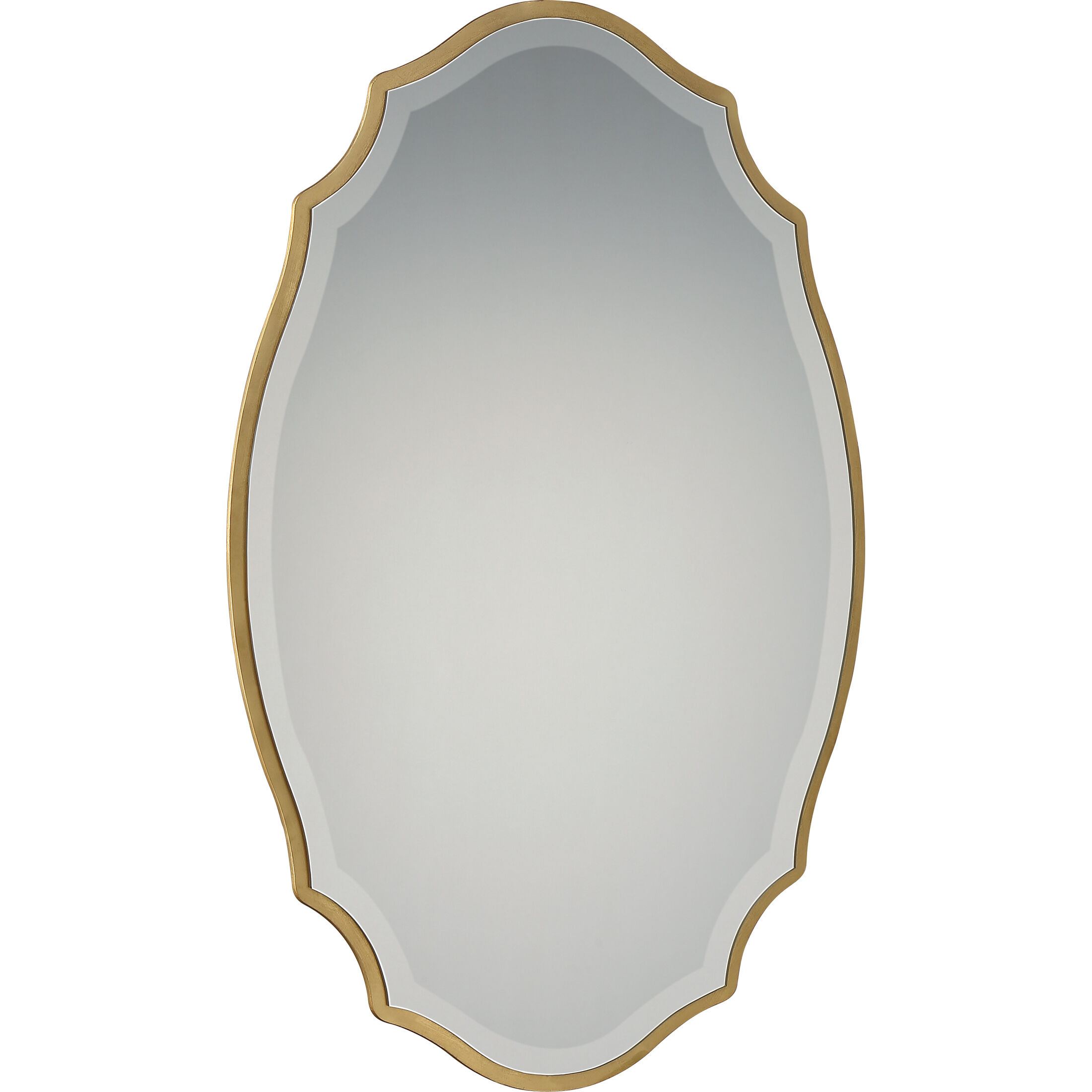 Reflections 36 X 24 inch Gold Wall Mirror