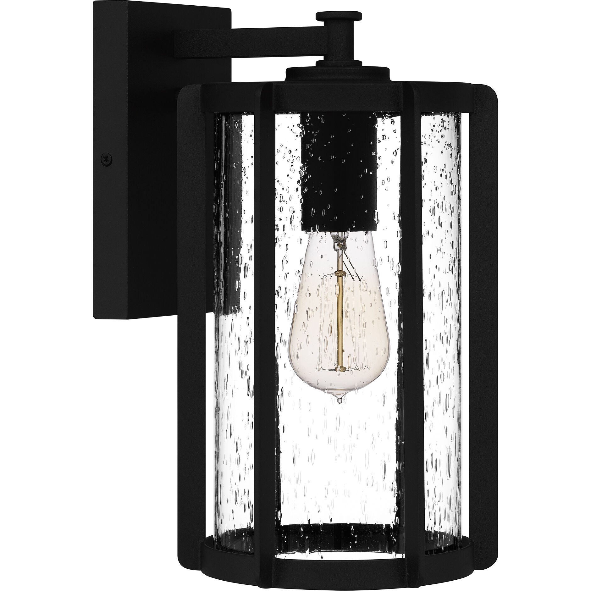 Quoizel HAZ8407EK Hazel 1 Light 13 inch Earth Black Outdoor