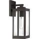 Westover 1 Light 14 inch Western Bronze Outdoor Wall Lantern