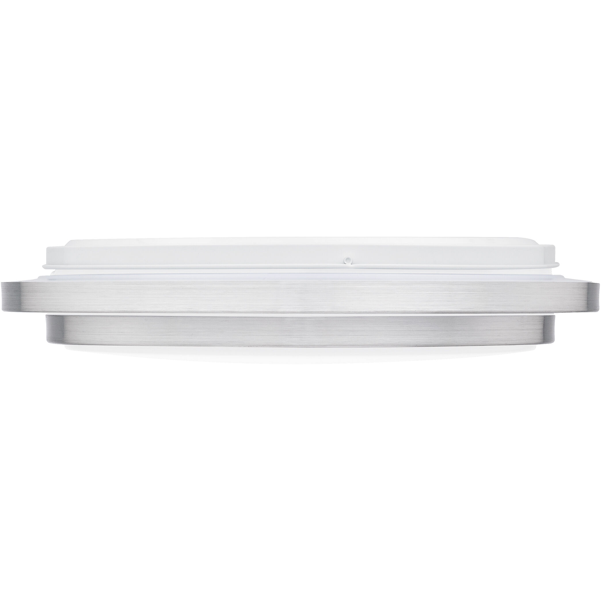 Irving 16 inch Brushed Aluminum Semi-Flush Mount Ceiling Light