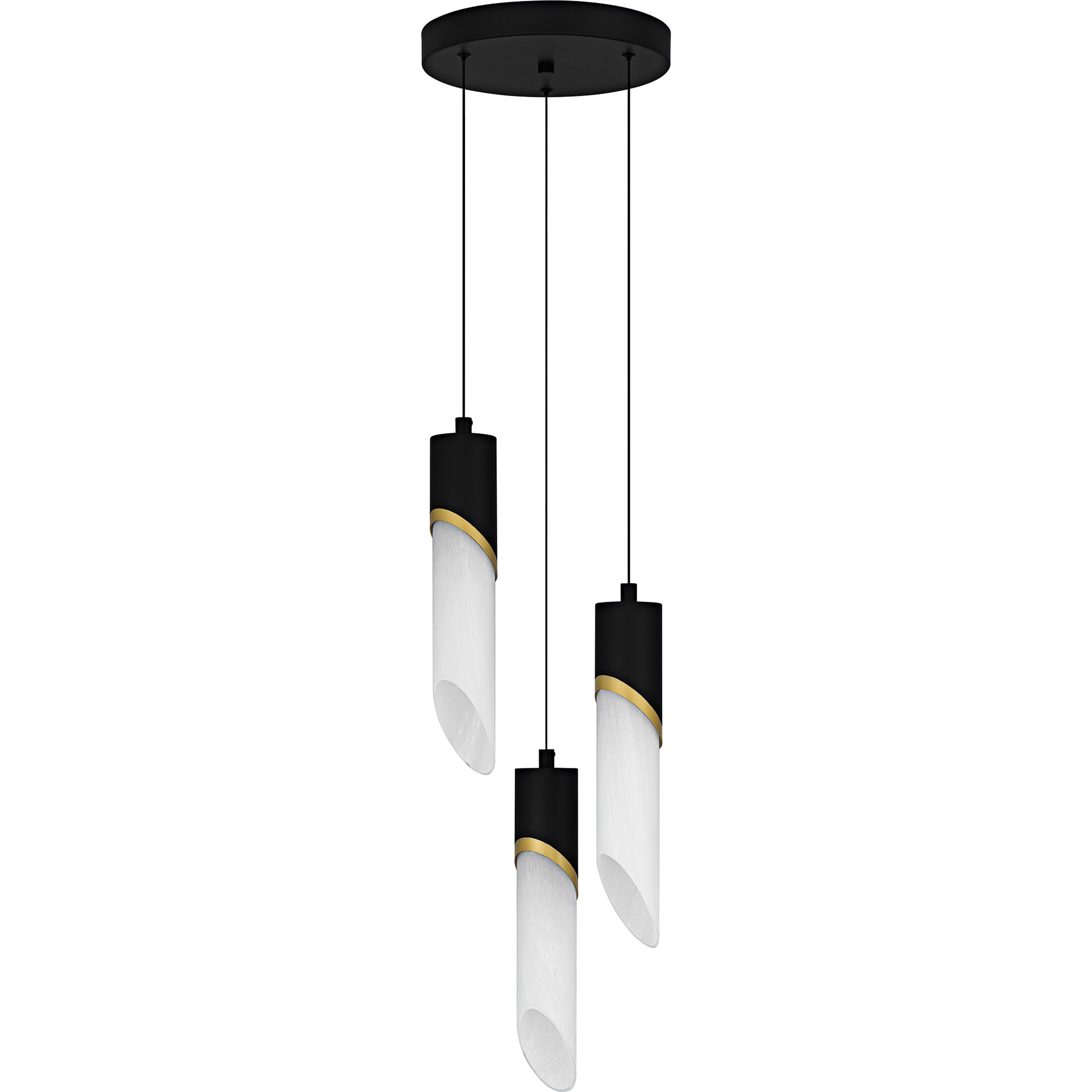 Alys LED 10 inch Matte Black Pendant Ceiling Light