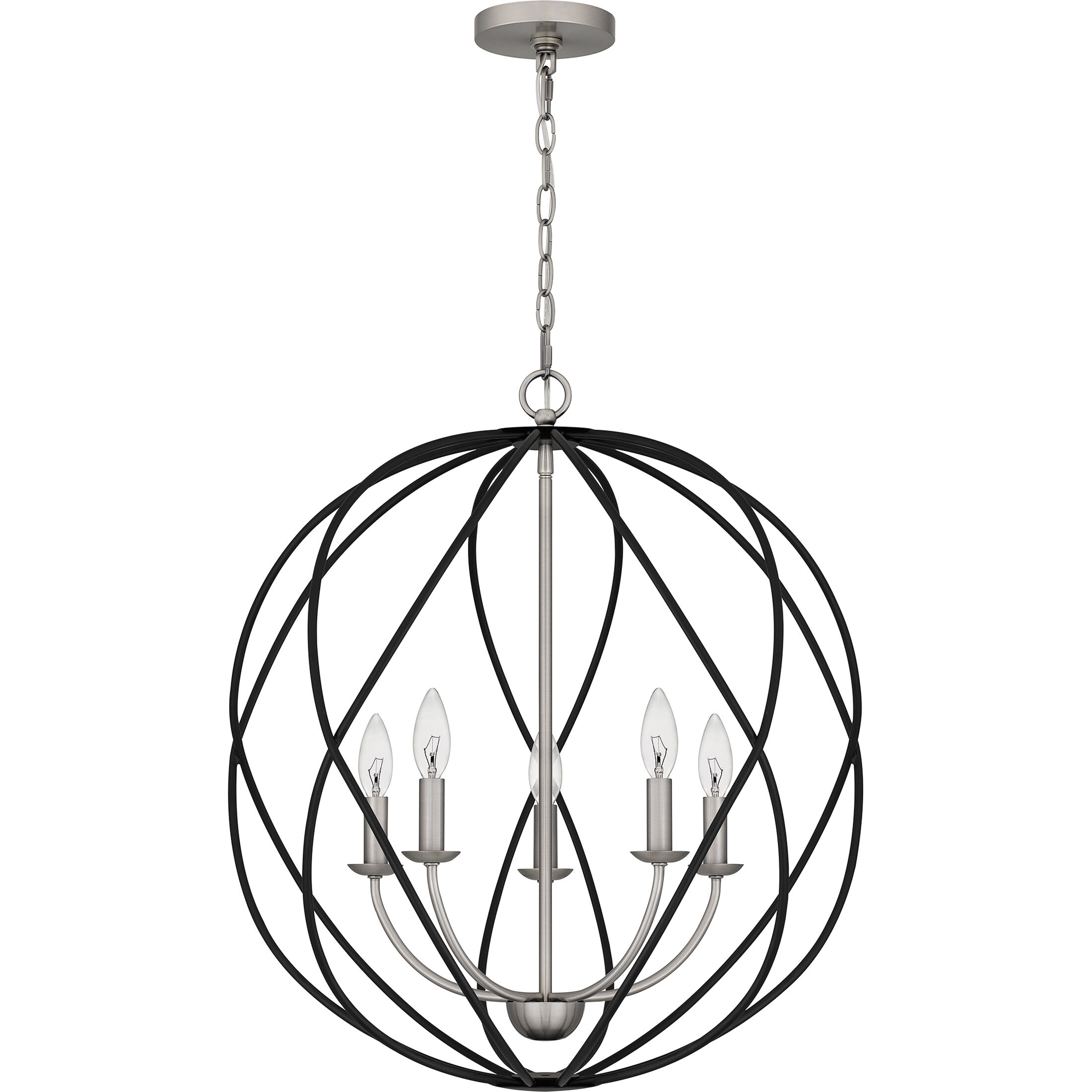 Antique nickel pendant light store