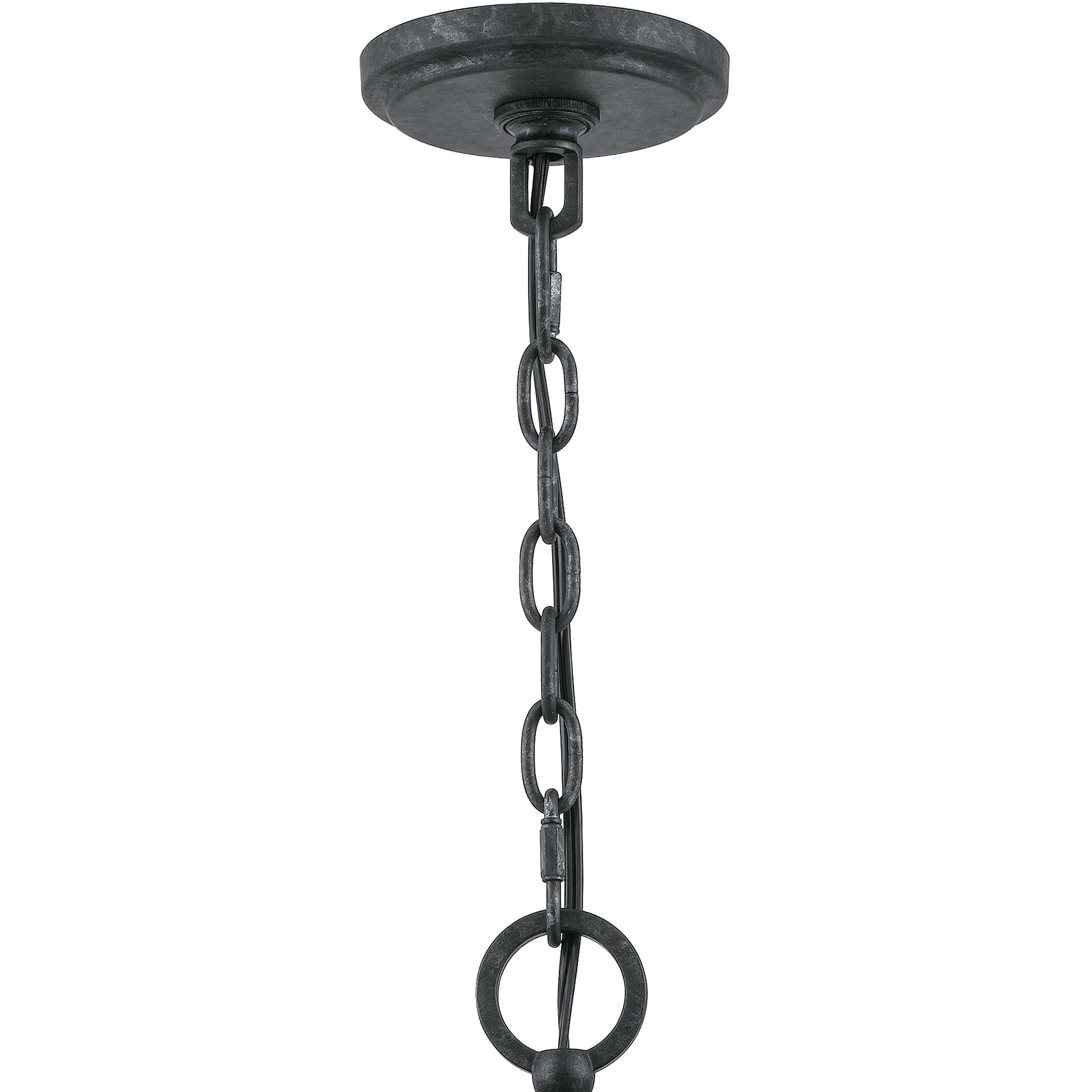 Babaton 10 Light 26 inch Old Black Pendant Ceiling Light