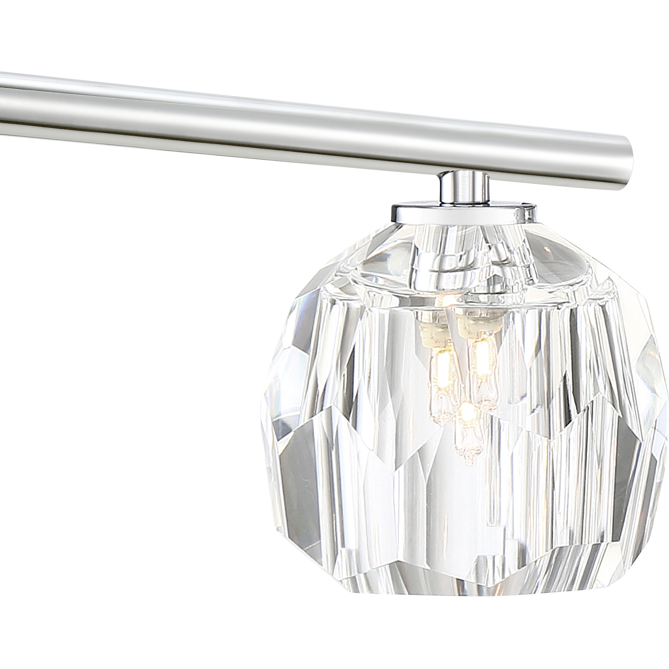 Regalia 4 Light 30 inch Polished Chrome Vanity Light Wall Light