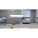 Dazzle LED 35.5 inch Polished Chrome Island Light Ceiling Light, Small