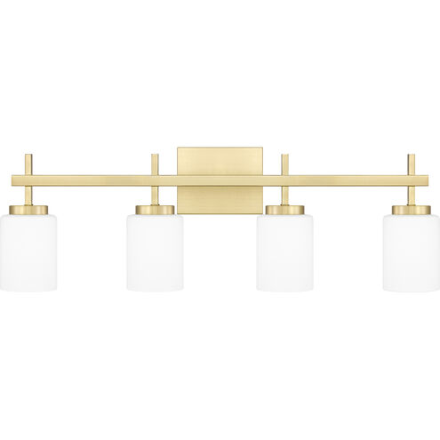 Wilburn LED 31 inch Satin Brass Bath Light Wall Light