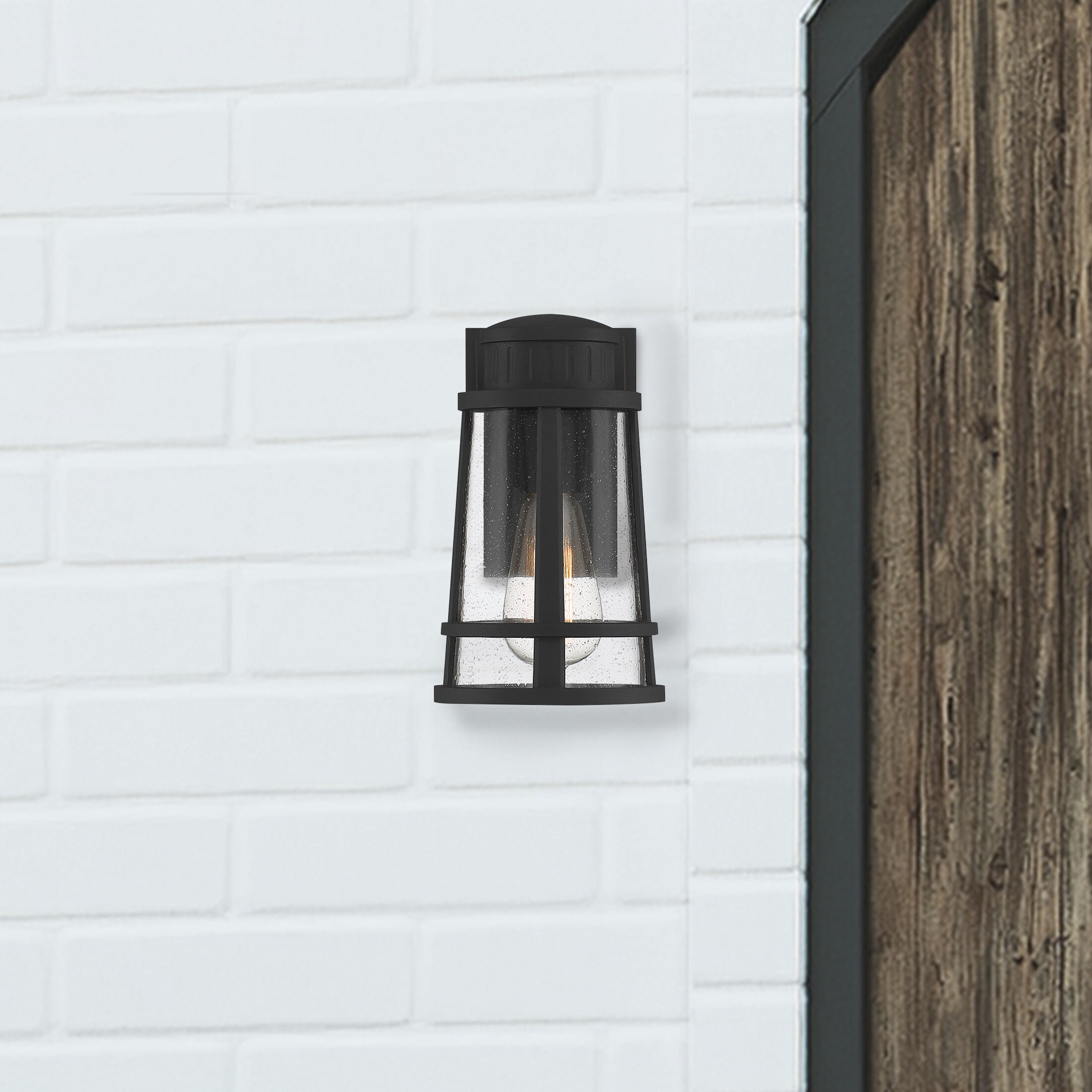 Quoizel DNM8406EK Dunham 1 Light 10 inch Earth Black Outdoor
