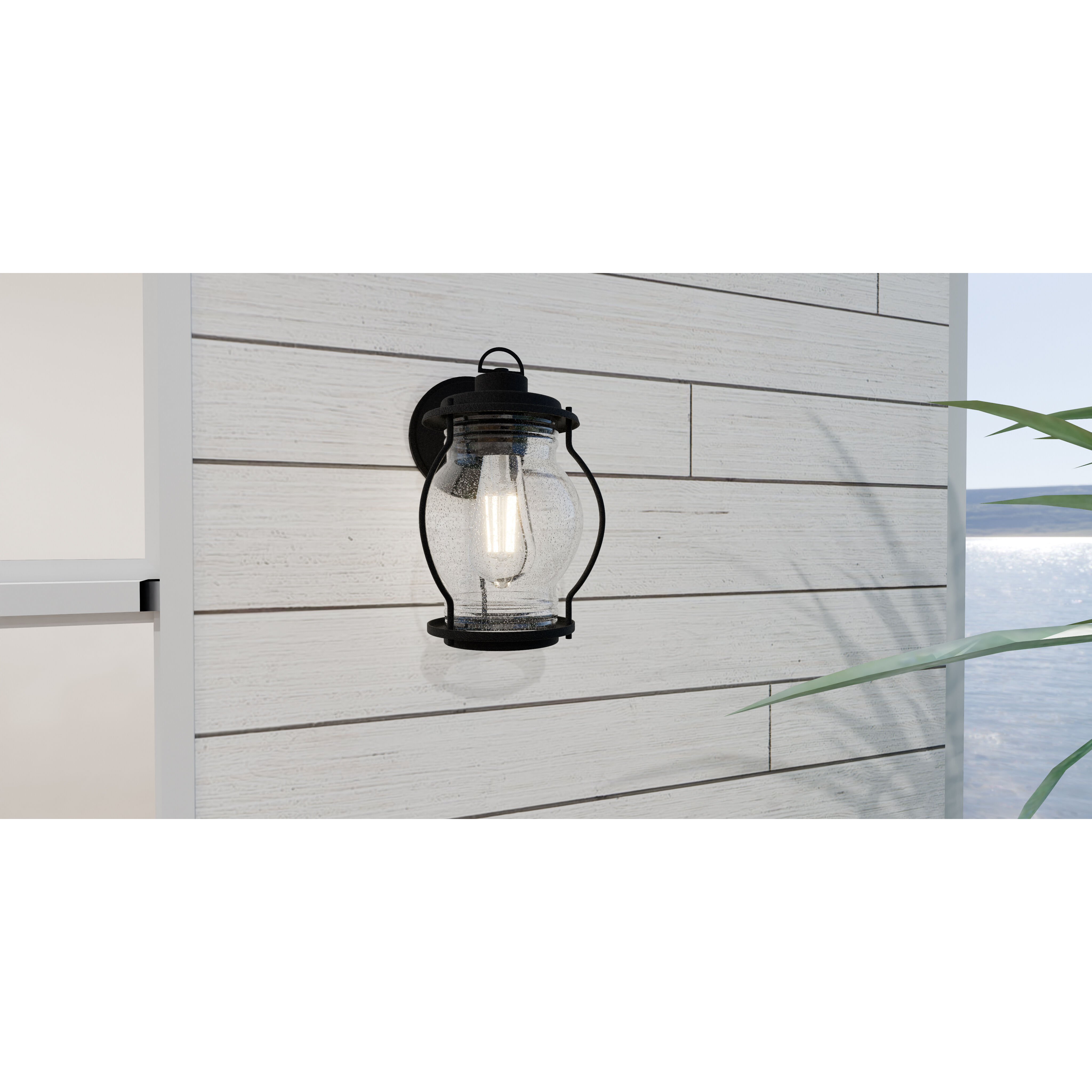 Luther Outdoor Wall Lantern, Small