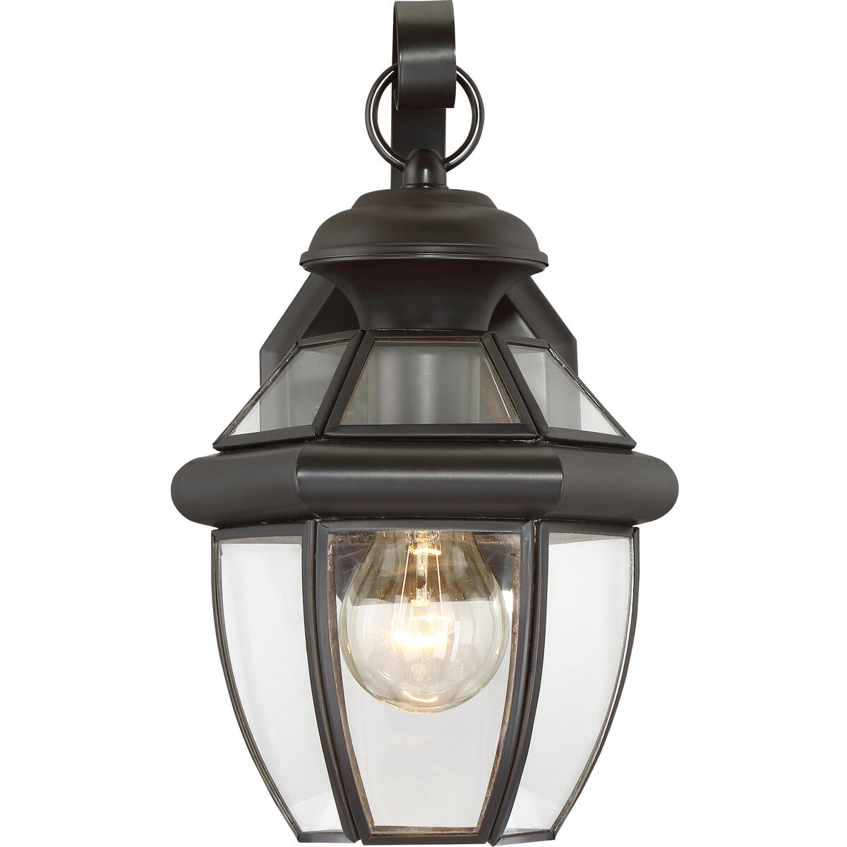 Newbury 1 Light 13 inch Medici Bronze Outdoor Wall Lantern