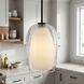 Evelynn 1 Light 10 inch Matte Black Mini Pendant Ceiling Light