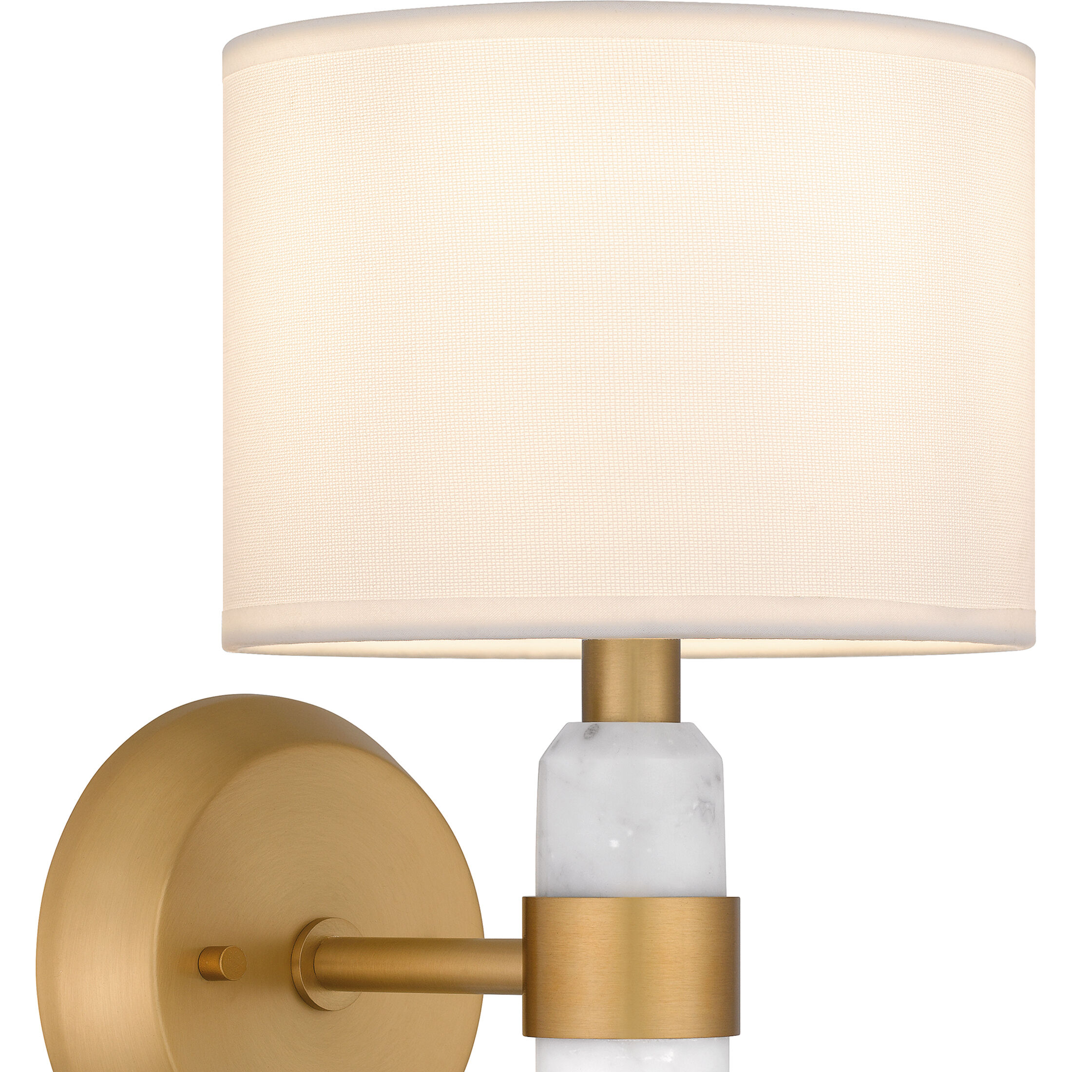 Kimberly 1 Light 7 inch Brushed Weathered Brass Wall Sconce Wall Light, Small