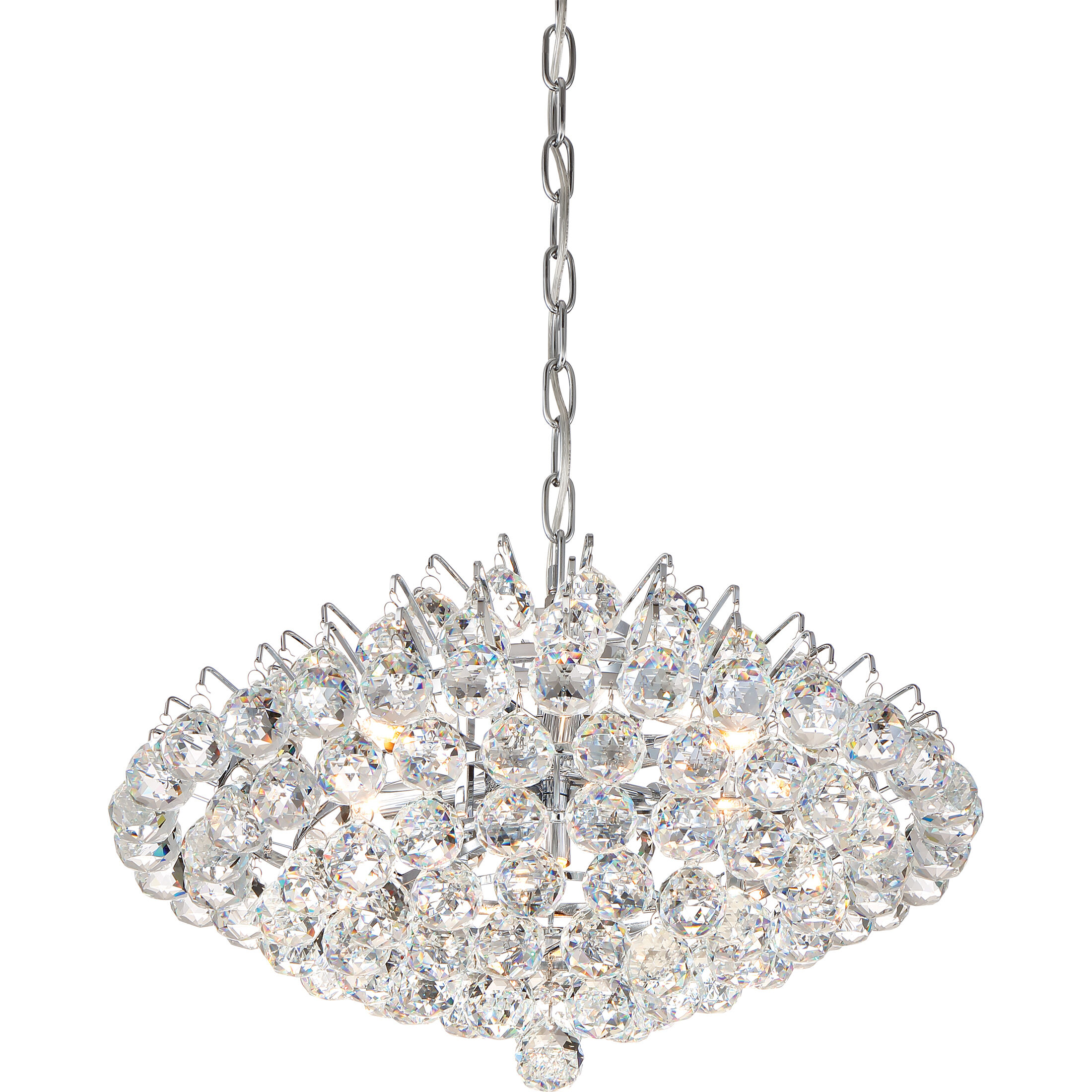 Quoizel BRX2820C Bordeaux 7 Light 20 inch Polished Chrome