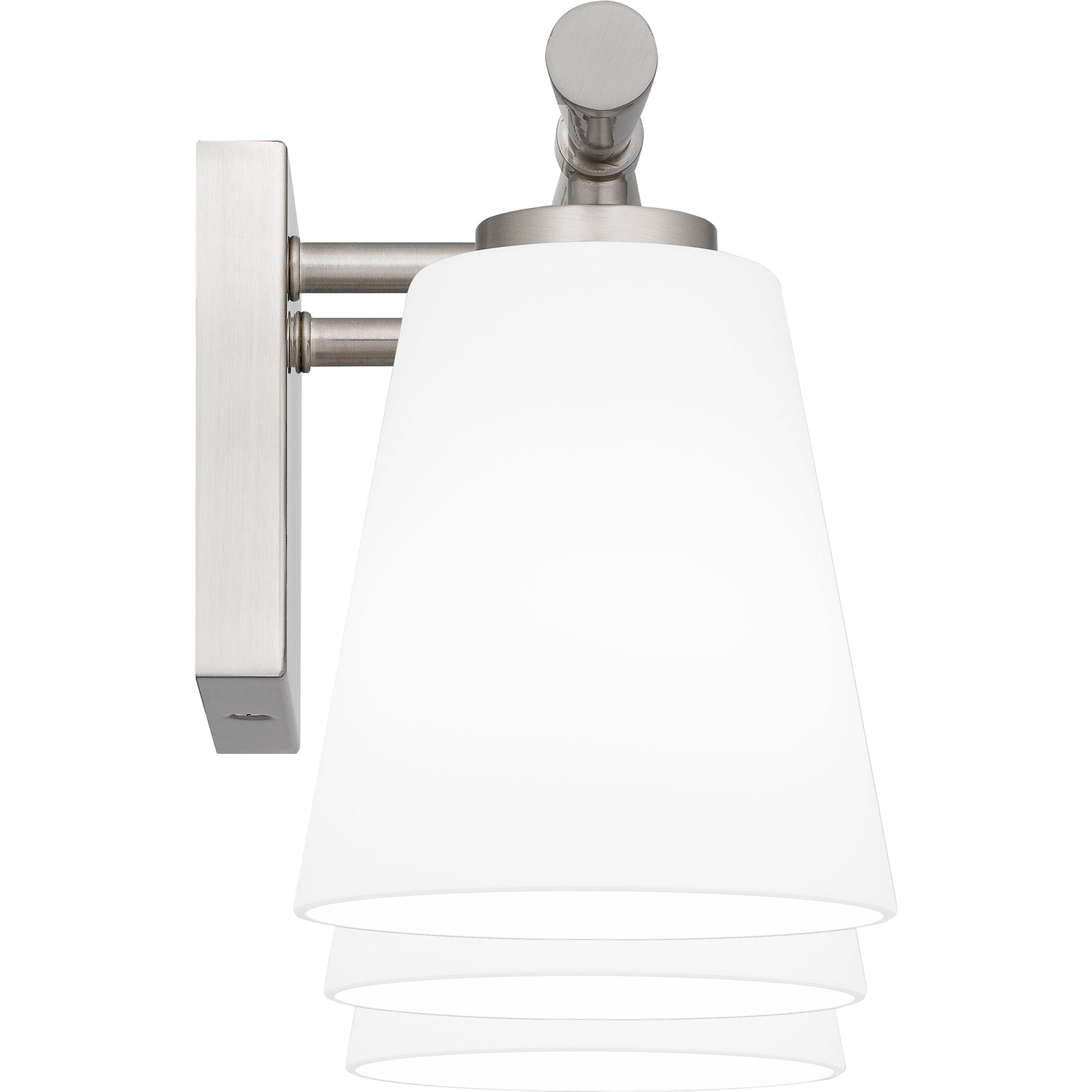 Brindley 3 Light 24 inch Brushed Nickel Bath Light Wall Light