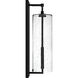 Redan 1 Light 22.25 inch Stone Black Outdoor Wall Lantern, Large